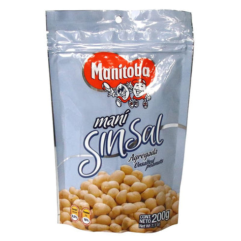 mani manitoba 200g sin sal