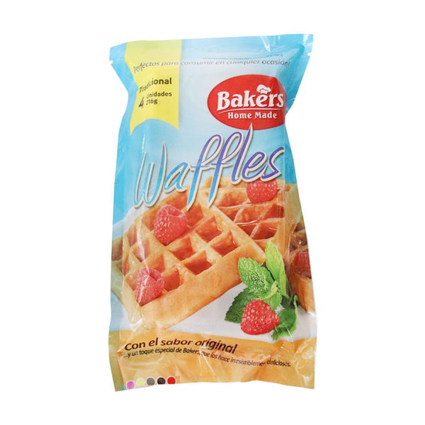 waffles bakers 4u 216g tradicional
