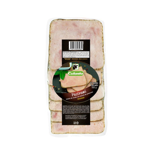 jamon cerdo colanta 500g c/pimeinta taja