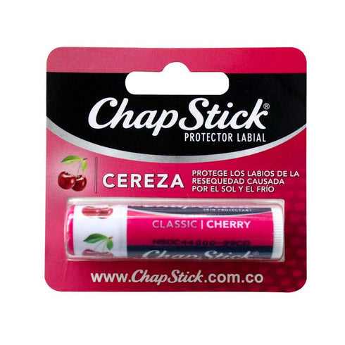 protec labial chap stick 4g cereza ro