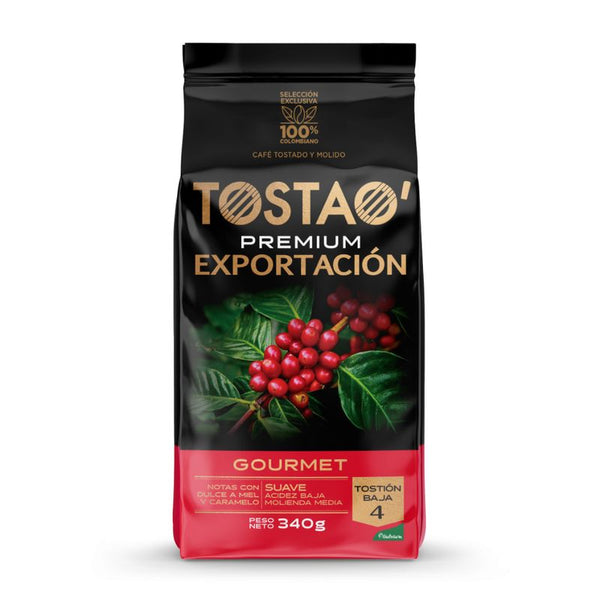 cafe tostao 340g molido gourmet
