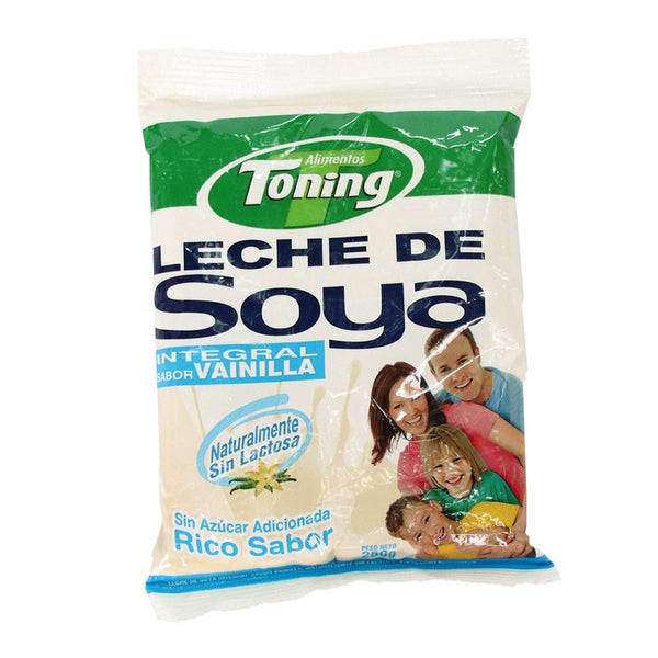 leche de soya toning 250g vainilla