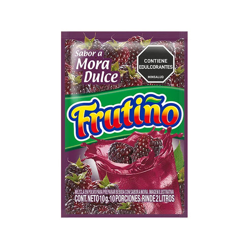 REFRESCO FRUTINO 10G MORA DULCE
