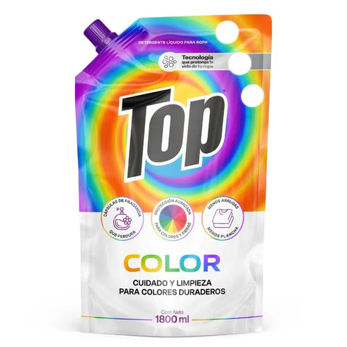 DETERG LIQ TOP TERRA 1800ML ROPA COLOR