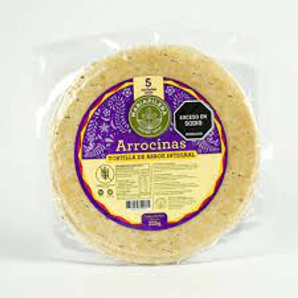 tortilla de arroz mariapilera 250g integ
