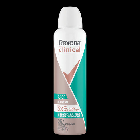 desod rexona clinical 150ml aerosol wom