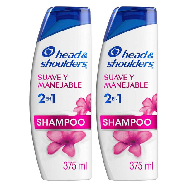 shampoo h&s 2u 750ml 2en1 suave/maneja