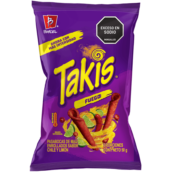 TAKIS FLOW BAR 50G FUEGO