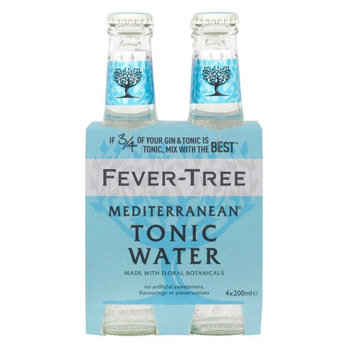 AGUA TONICA FEVER TREE 4U 800ML