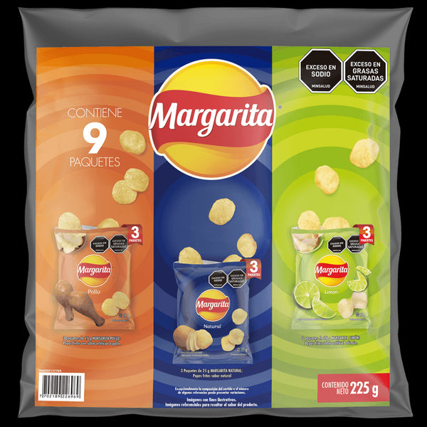 multipack margarita 9u 225g surtida