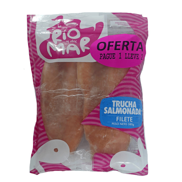 filete trucha del rio/mar 760g 2x1 salmo
