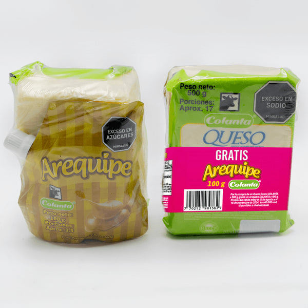 queso blanco colanta 500g gratis arequip