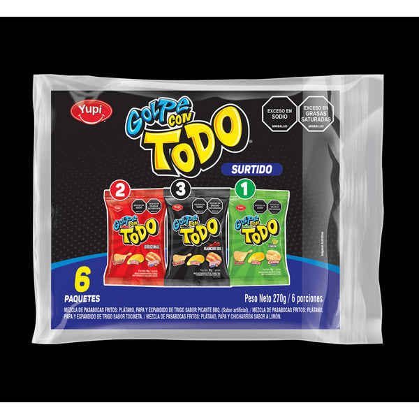 pasaboca golpe con todo 270g surtido