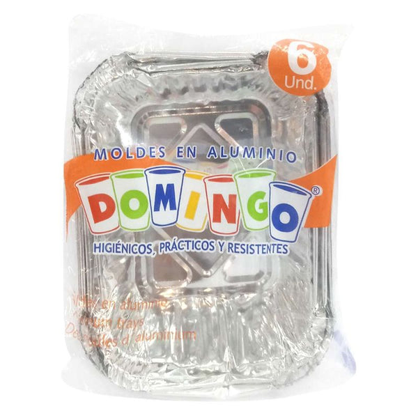 MOLDE DOMINGO 6U ALUMINIO PEQUEÑO