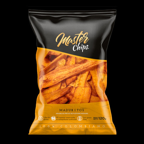 platano master chips 120g maduros