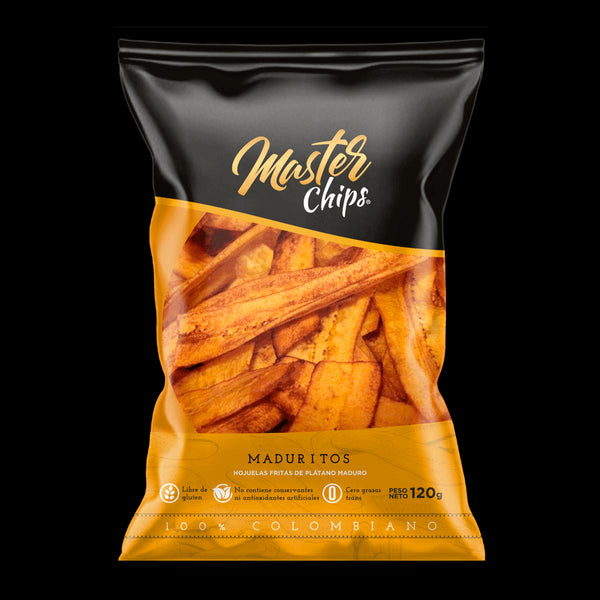platano master chips 120g maduros