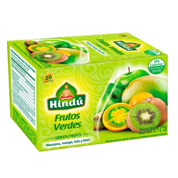 TE HINDU 20U 20G FRUTOS VERDES