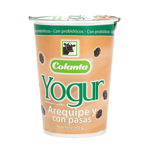 YOGURT COLANTA 200ML VASO AREQUIPE