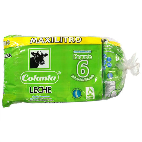 LECHE COLANTA 6U 1100ML ENTERA