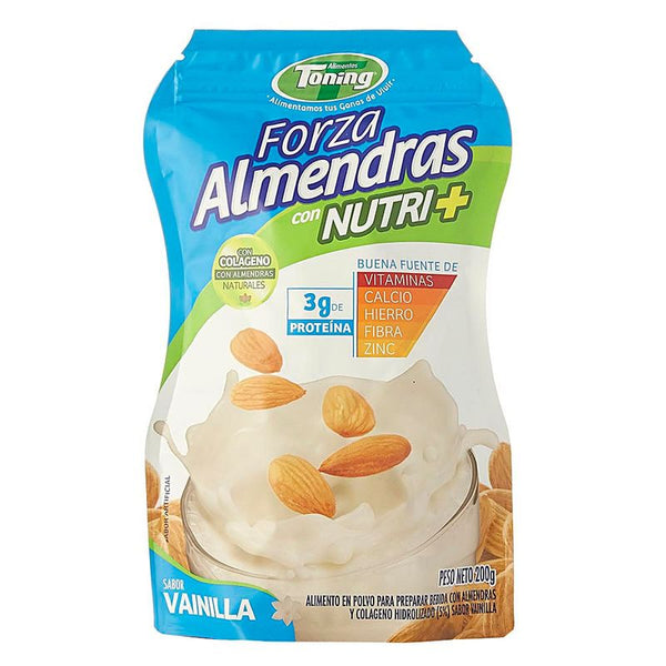 ALIMENTO ALMENDRAS TONING 200G VAINILLA