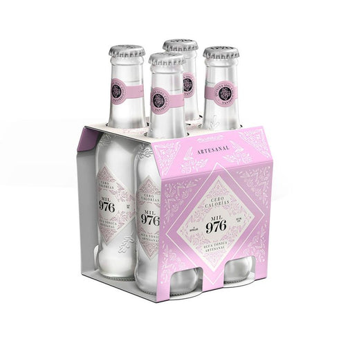 AGUA TONICA MIL976 4U 828ML CERO CAL