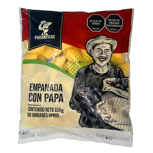 EMPANADA PAISANTICOS 50U COCTE PAPA