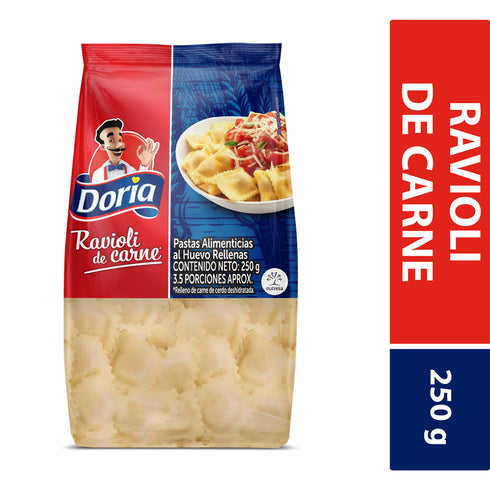 RAVIOLI DORIA 250G CARNE