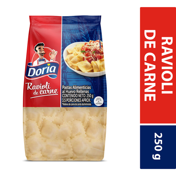 RAVIOLI DORIA 250G CARNE