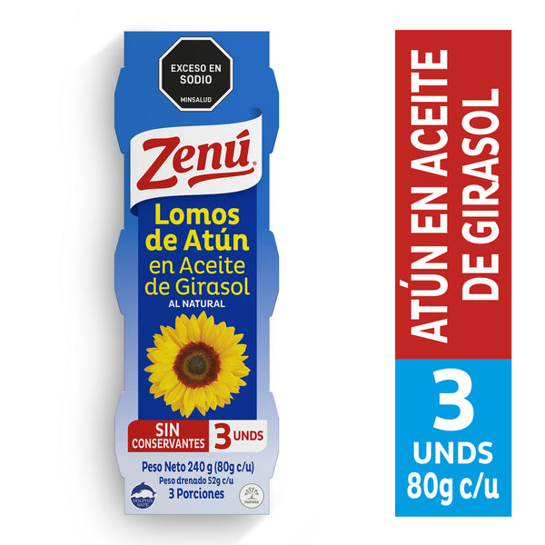 ATUN ZENU 80G 3U ACEITE GIRASOL