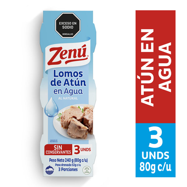 ATUN ZENU 80G 3U AGUA