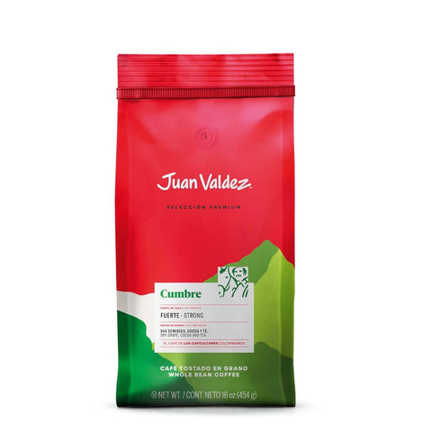 CAFE JUAN VALDEZ 454G CUMBRE GRANO