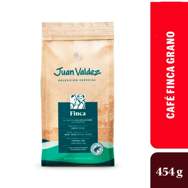 CAFE JUAN VALDEZ 454G FINCA GRANO