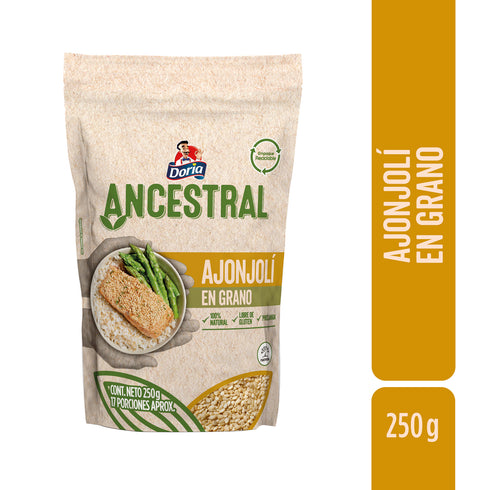 AJONJOLI EN GRANO 250G DORIA