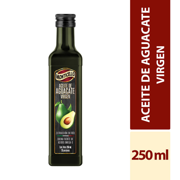 ACEITE DE AGUACATE MONTICELLO 250ML