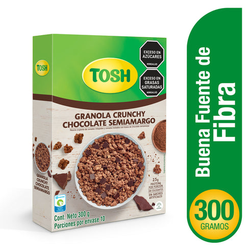 GRANOLA TOSH 300G CHOCOLATE