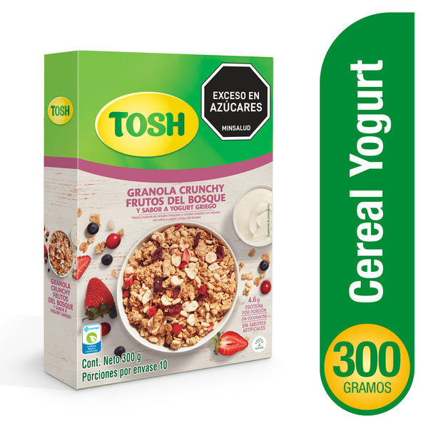 CEREAL TOSH 300G YOGURT GRIEGO