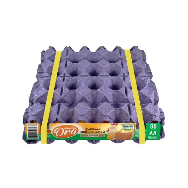 HUEVO ORO 30U 1800G AA AMARRADO