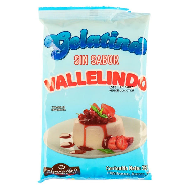 GELATINA VALLELINDO 250G SIN SABOR