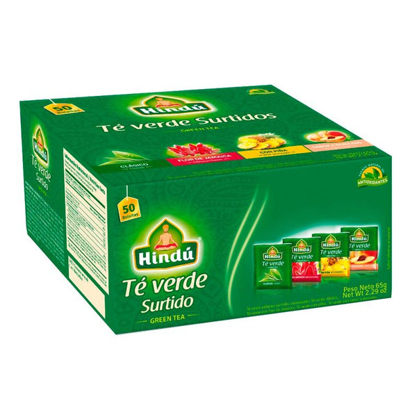 TE HINDU 50U 65G VERDE SURTIDO