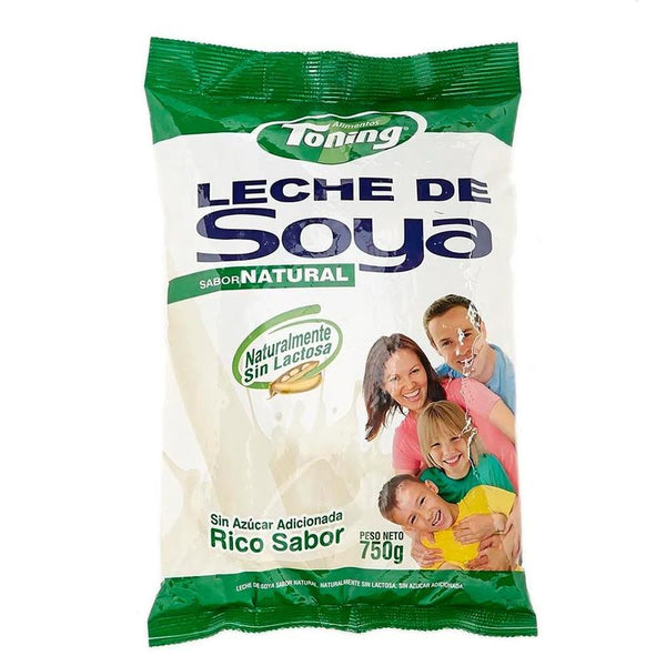 LECHE DE SOYA TONING 750G NATURAL
