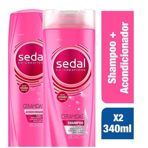 SHAMPOO SEDAL 340ML+ACOND 340ML CERAMIDA