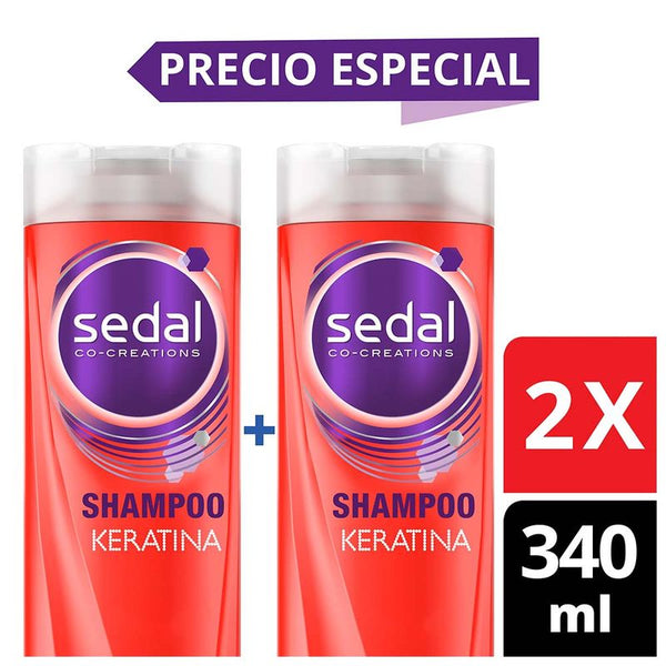 SHAMPOO SEDAL 2U 680ML KERATINA ANTIOXID