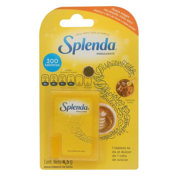 ENDULZANTE SPLENDA 300U 4.5G