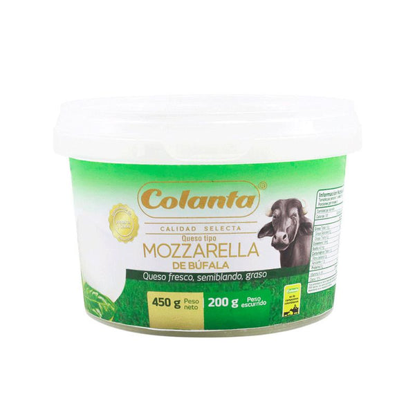 QUESO MOZARELLA COLANTA 450G BUFALA