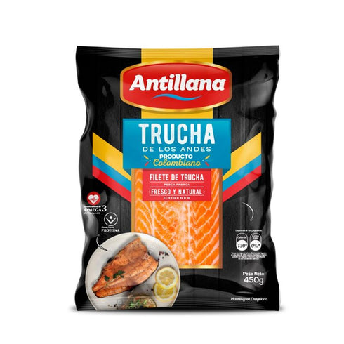 TRUCHA ANTILLANA 450G DE LOS ANDES