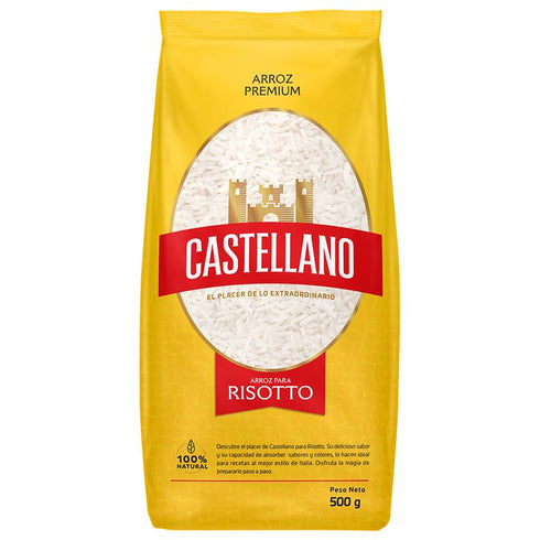 ARROZ CASTELLANO 500G RISOTTO