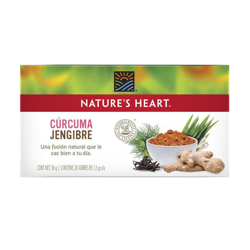 TE NATURES HEART 20U 30G CURCUMA JENGIBR