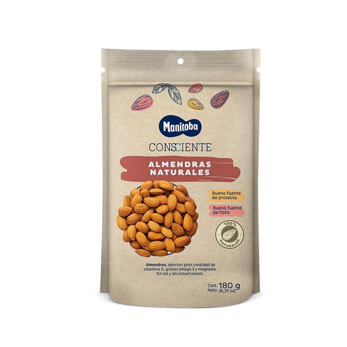 ALMENDRA MANITOBA CONSIENTE 180G NATURAL