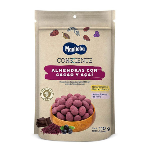 ALMENDRA 110G CON CACAO Y ACAI