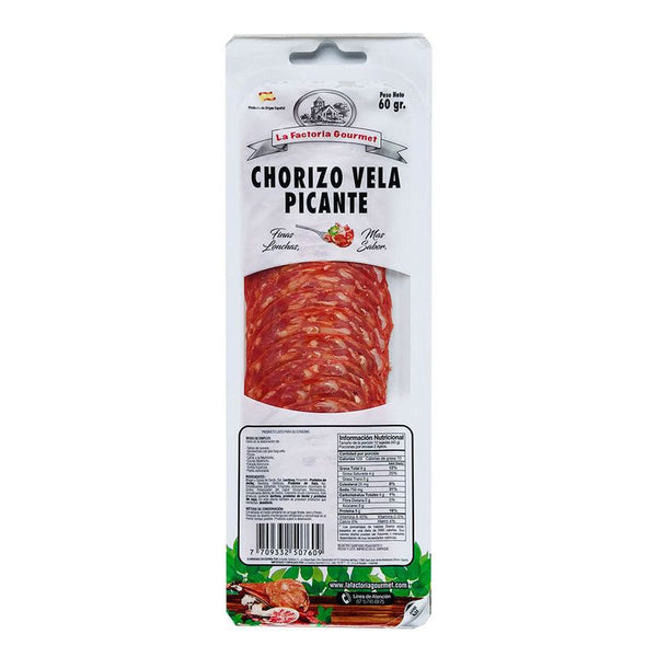 CHORIZO PICANTE FACTORIA GOURMET 60G